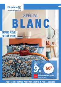 Prospectus E.Leclerc VANNES : BLANC