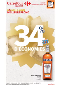 Prospectus Carrefour MONTLUCON : NOUVELLE ANNEE MEILLEURS PRIX, BIENVENUE EN ITALIE.