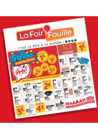 Prospectus La Foir'Fouille Peipin : Des milliers de produits à moins de 1 €, 2 €, 3 €, 4 €, 5 €…