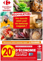 Prospectus Carrefour Drive : RÉOUVERTURE CARREFOUR MARKET BANDOL