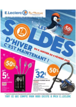 Prospectus E.Leclerc : SOLDES HIVER