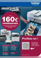 Jusqu'à 160€ remboursés avec Brother - LDLC