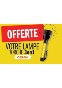 Prospectus Carglass COURBEVOIE : Offert votre lampe torche 3en1