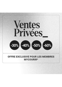 Prospectus Courir DUNKERQUE : Ventes privées