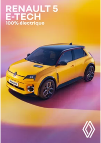 Prospectus Concession Renault STEENBERG AUTOMOBILES : RENAULT 5 E-TECH 100% électrique