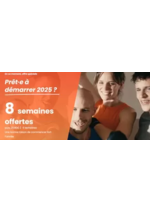 Prospectus L'Orange bleue Fitness : 8 semaines offertes