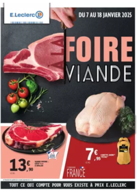 Prospectus E.Leclerc MIMIZAN : FOIRE A LA VIANDE 1