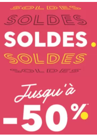 Prospectus Cache cache Venarey-les-Laumes rue Jean-Jacques Rousseau : SOLDES jusqu'à -50 %