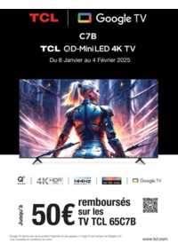 Prospectus BeDigital Banassac : TCL TV 65C7B