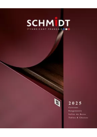 Prospectus Cuisines Schmidt : SCHMIDT 2025