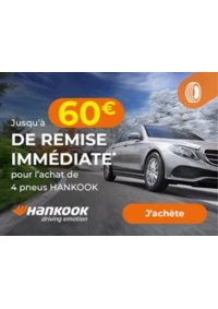 Prospectus Euromaster Graulhet : Jusqu'à 60€ de remise immédiate* pour l'achat de 4 pneus HANKOOK