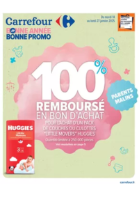 Prospectus Carrefour BOISSEUIL : BONNE ANNÉE BONNE PROMO - PARENTS MALINS