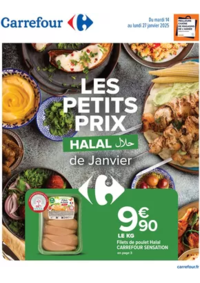 Prospectus Carrefour SALLANCHES : LES PETITS PRIX HALAL DE JANVIER