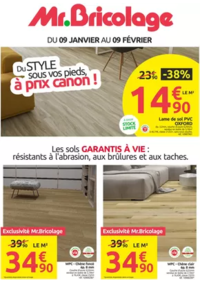 Prospectus Mr Bricolage GHISONACCIA : Du STYLE sous vos pieds, à prix canon !