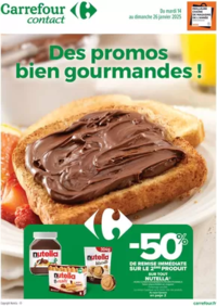 Prospectus Carrefour Contact BEAUCAMPS LE VIEUX : DES PROMOS BIEN GOURMANDES !