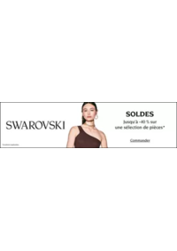 Prospectus Revendeur Swarovski Laval : Jusqu’à -40 % sur une sélection de pièces