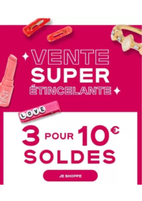 Prospectus Claire's PARIS SNCF Gare du Nord - Mezzanine 12 Rue de Dunkerque : Vente super