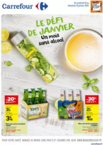 Promos et remises  : LE DÉFI DE JANVIER - Un mois sans alcool