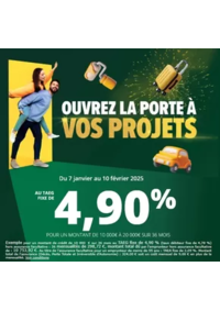 Prospectus Carrefour Banque ST ANDRE LES VERGERS : Ouvrez La Porte a Vos Projets