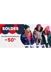 Prospectus Okaïdi MOULINS : SOLDES : Jusqu'à -50%