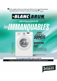 Prospectus Blanc Brun : Janvier 2025