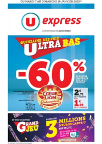 Prospectus U Express GUERLESQUIN : Temps fort bébé