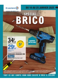 Prospectus Brico E.Leclerc PARTHENAY : Spécial Bricolage