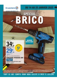 Prospectus Brico E.Leclerc GRAMAT : Spécial Bricolage