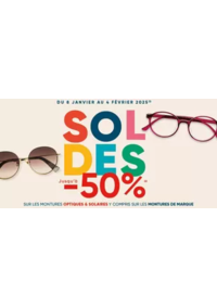 Prospectus Les opticiens mutualistes BRESSUIRE : Soldes jusqu'à - 50%