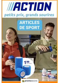 Prospectus Action : Articles de sport