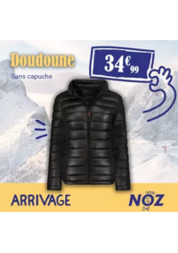 Prospectus Noz Sablé sur Sarthe : Doudoune