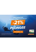 Prospectus Au Vieux Campeur : En ce moment : -21% sur toute la Plongée grâce à la Carte Club !