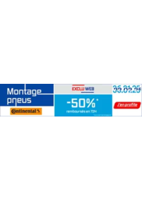 Prospectus Speedy PORNIC : Montage pneus -50%