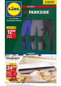 Prospectus Lidl AUDRUICQ : Equipez-vous de vêtements chauds pour bricoler même l'hiver avec Parkside!