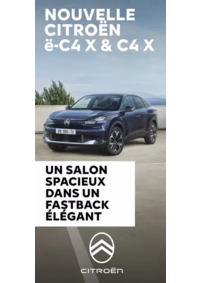 Prospectus Citroen GEAUNE : Citroën Nouvelle ë-C4 X Electrique C-BOOK