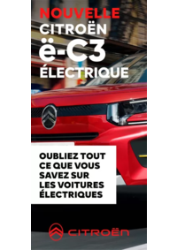 Prospectus Citroen CHATILLON SUR CHALARONNE : Citroën Nouvelle ë-C3 C-BOOK