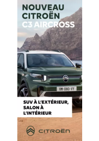 Prospectus Citroen ORBEY : Citroën Nouveau ë-C3 Aircross C-BOOK