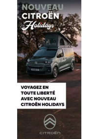 Prospectus Citroen VIEUX THANN : Citroën Nouveau Holidays C-BOOK