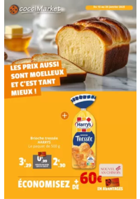 Prospectus CocciMarket MONTLEBON : SONT MOELLEUX LES PRIX AUSSI ET C’EST TANT MIEUX !