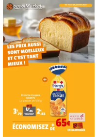 Prospectus CocciMarket AUBE : SONT MOELLEUX LES PRIX AUSSI ET C’EST TANT MIEUX !