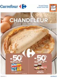 Prospectus Carrefour CHALON SUR SAONE - Rue Dumorey : CHANDELEUR