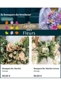 Prospectus Le Jardin des Fleurs COGNAC : Bouquet du bonheur