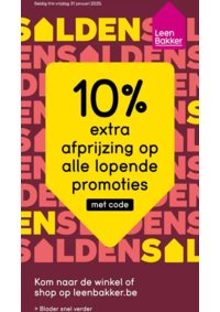 Prospectus Leen Bakker BRUGGE VEEMARKT : 10% Extra