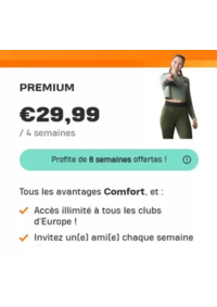 Prospectus Basic-Fit Jaux Avenue Jean Moulin : Profite de 6 semaines offertes