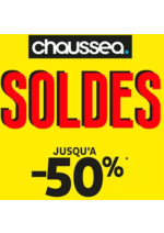 Prospectus Chaussea : SOLDES jusqu'à -50 %