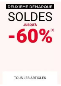 Prospectus RougeGorge Lingerie ECOLE VALENTIN : SOLDES jusqu'à -60 %