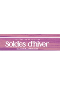 Prospectus Revendeur Banana Moon LE CROISIC : Soldes d'Hiver