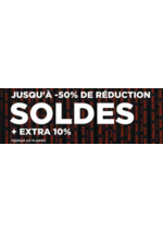 Promos et remises  : SOLDES jusqu'à -50 %