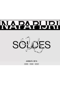 Prospectus Napapijri Aix En Provence : SOLDES jusqu'à -50 %