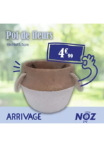 Prospectus NOZ : Pot de fleurs